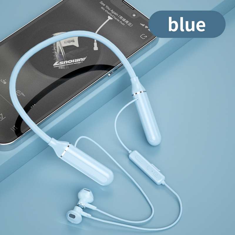 K1688 Neck-mounted Noise Cancelling IPX5 Sports Bluetooth Headphone(Black)