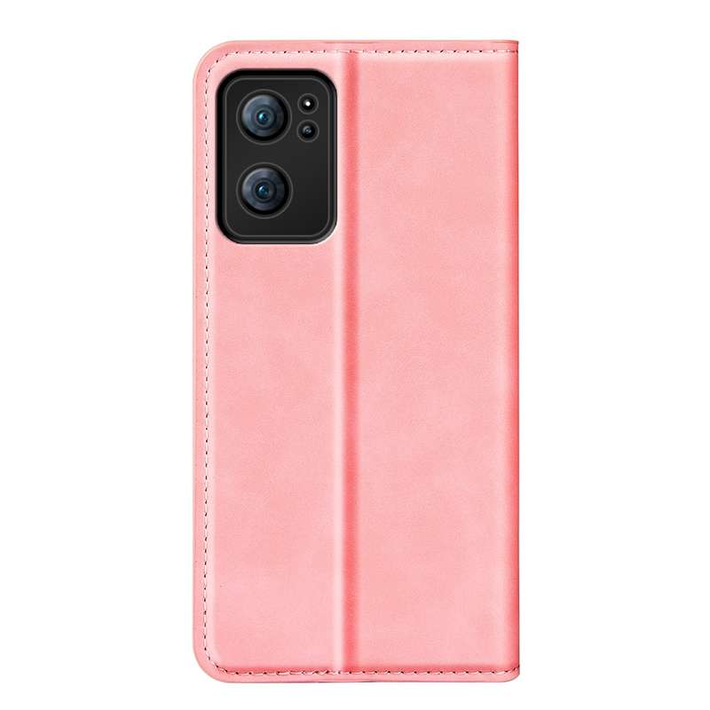 For OPPO Reno 7 5G Retro-skin Magnetic Suction Leather Phone Case(Dark Blue)