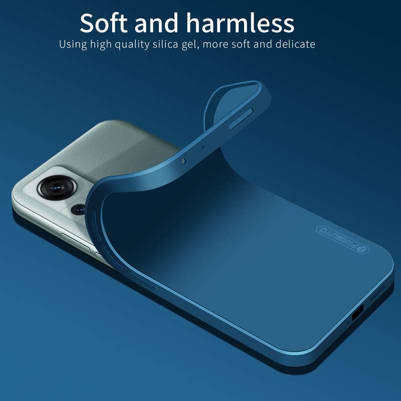 For Xiaomi 12 PINWUYO Liquid Silicone TPU Phone Case(Black)