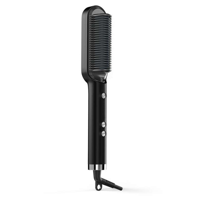 K-SKIN KD380 Hair Straightener Electric Straight Hair Curler Comb Brush PTC Heating Ceramic Straight