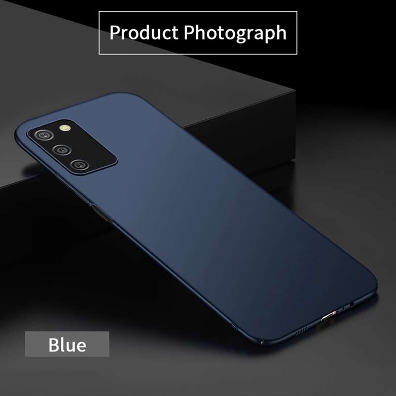 For Samsung Galaxy A02s EU / A03s / M02s / F02s MOFI Frosted PC Ultra-thin Hard Case(Blue)