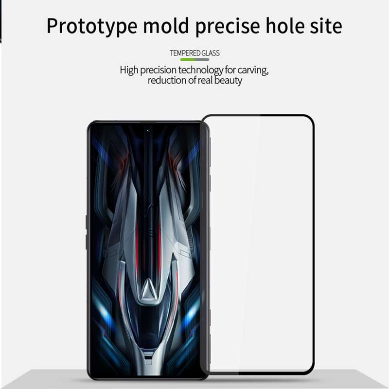 For Xiaomi Poco F4 GT PINWUYO 9H 2.5D Full Screen Tempered Glass Film(Black)