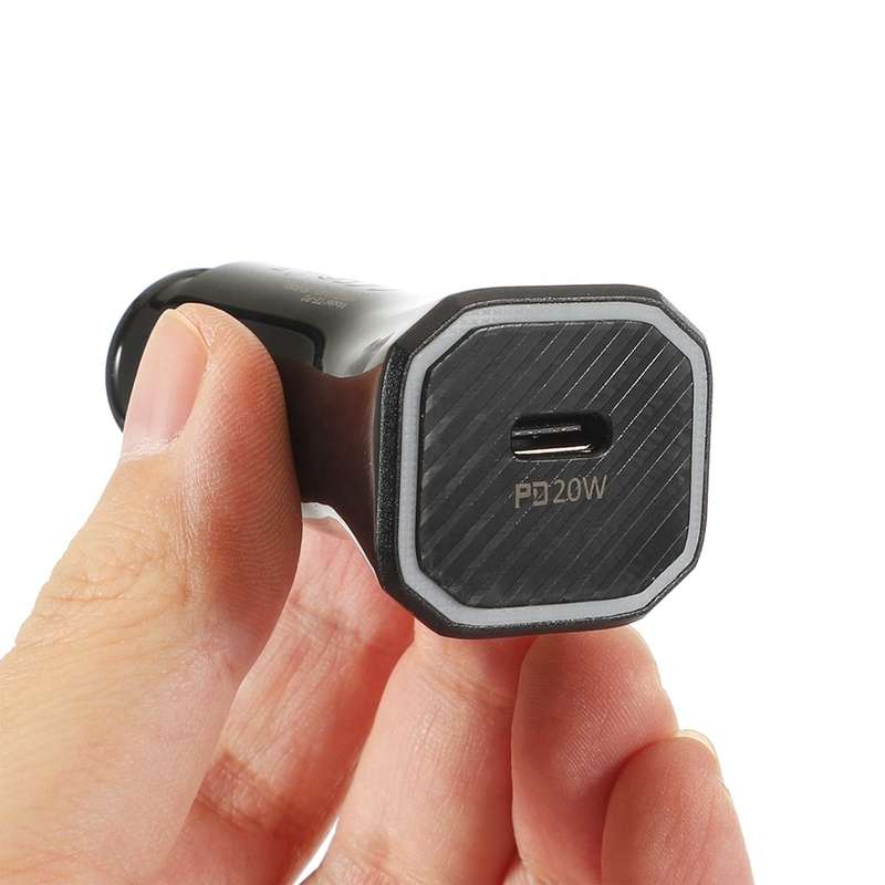 TE-P2 PD 20W Type-C Interface Car Charger(White)