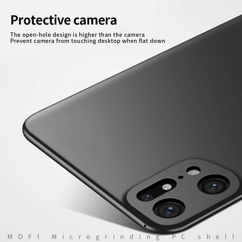 For OPPO Find X5 Pro MOFI Frosted PC Ultra-thin Hard Case(Gold)