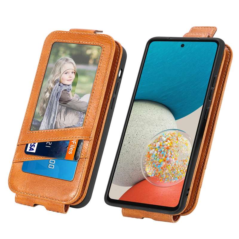 For Samsung Galaxy A73 5G Zipper Wallet Vertical Flip Leather Phone Case(Black)