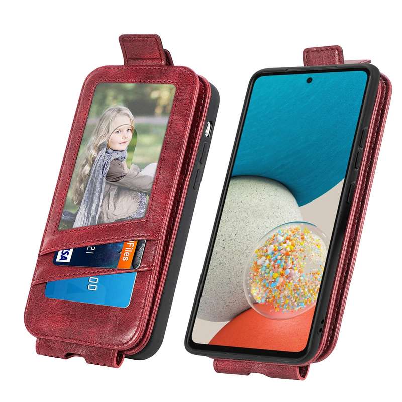 For Samsung Galaxy A73 5G Zipper Wallet Vertical Flip Leather Phone Case(Black)