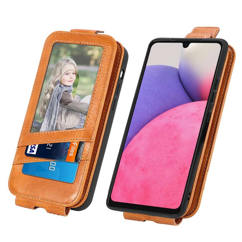 For Samsung Galaxy A33 5G Zipper Wallet Vertical Flip Leather Phone Case(Pink)