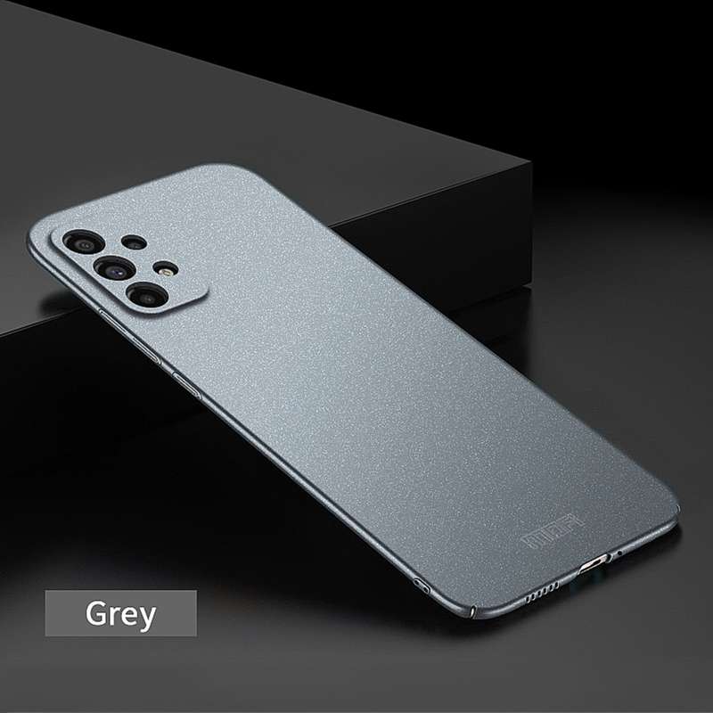 For Samsung Galaxy A73 5G MOFI Fandun Series Frosted PC Ultra-thin All-inclusive Phone Case(Blue)