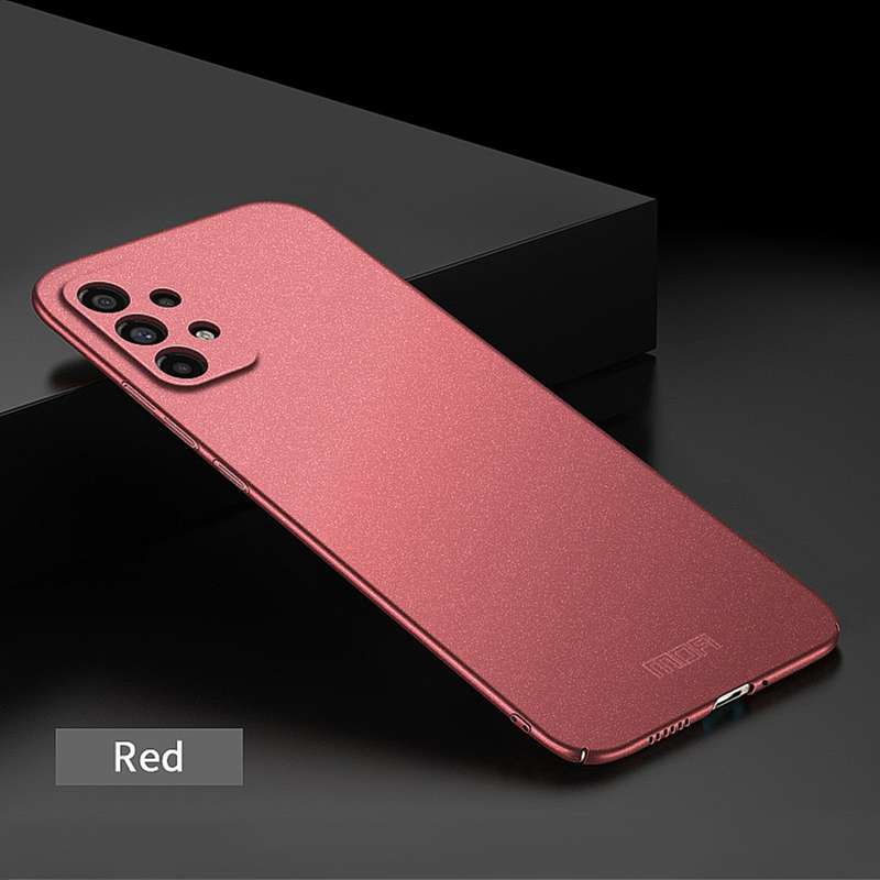 For Samsung Galaxy A73 5G MOFI Fandun Series Frosted PC Ultra-thin All-inclusive Phone Case(Blue)