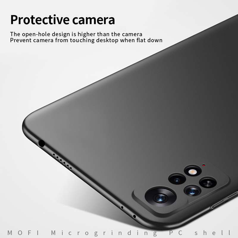For Xiaomi Redmi Note 11E Pro MOFI Frosted PC Ultra-thin Hard Case(Gold)