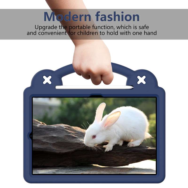For Samsung Galaxy Tab A7 10.4 2020 T500/T505 Handle Kickstand Children EVA Shockproof Tablet Case(P