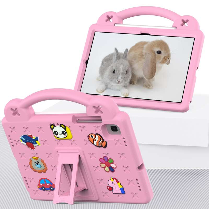 For Samsung Galaxy Tab S6 Lite 10.4 2020/2022 Handle Kickstand Children EVA Shockproof Tablet Case(N