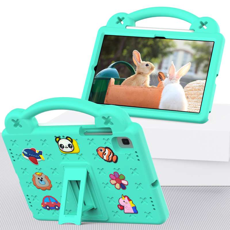 For Samsung Galaxy Tab S6 Lite 10.4 2020/2022 Handle Kickstand Children EVA Shockproof Tablet Case(N