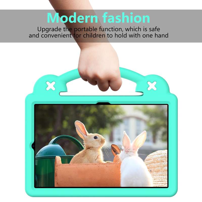 For Samsung Galaxy Tab S6 Lite 10.4 2020/2022 Handle Kickstand Children EVA Shockproof Tablet Case(N