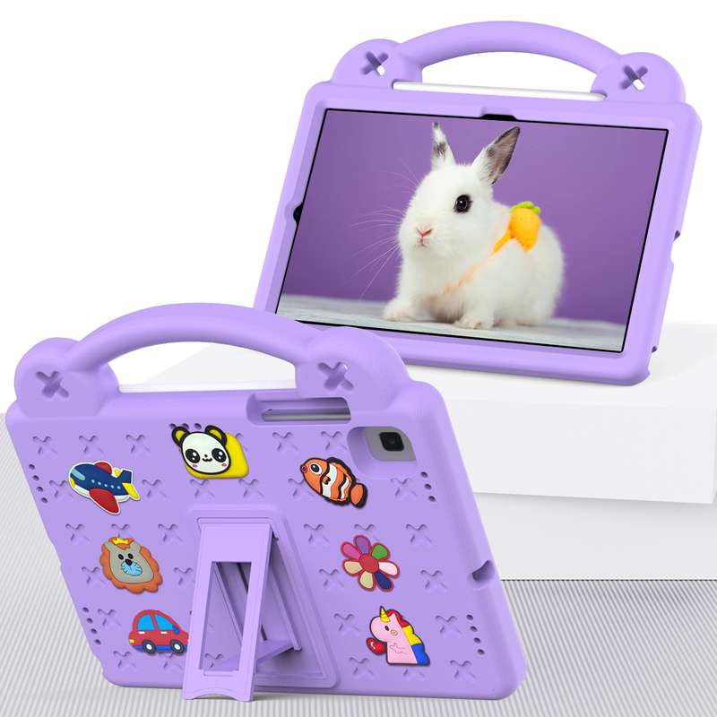For Samsung Galaxy Tab S6 Lite 10.4 2020/2022 Handle Kickstand Children EVA Shockproof Tablet Case(N