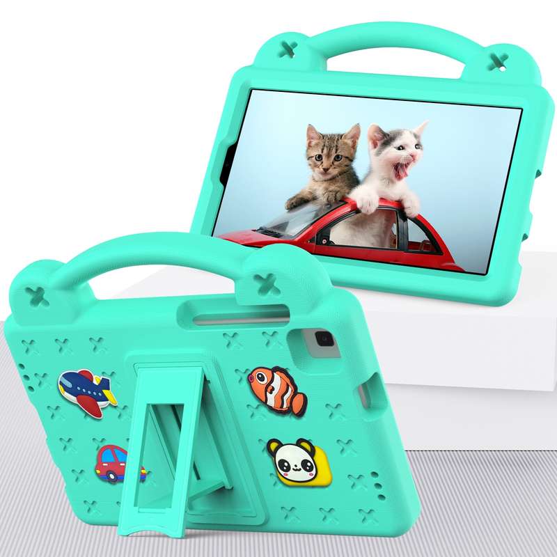For Samsung Galaxy Tab A 8.0 2019 T290 / T295 Handle Kickstand Children EVA Shockproof Tablet Case(N