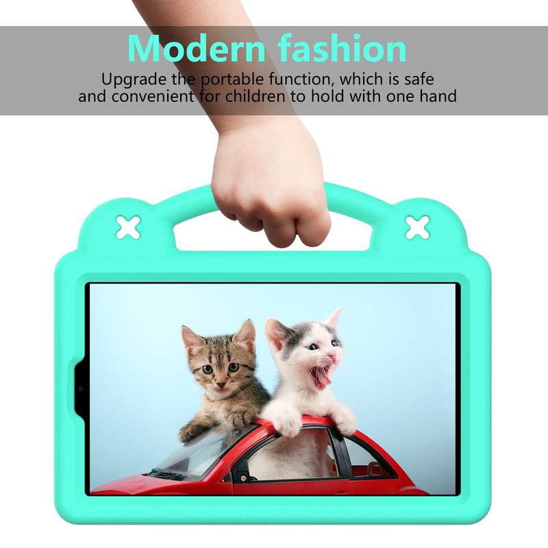 For Samsung Galaxy Tab A 8.0 2019 T290 / T295 Handle Kickstand Children EVA Shockproof Tablet Case(N