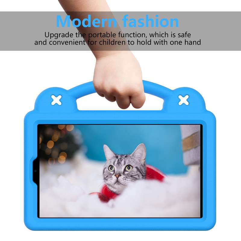 For Samsung Galaxy Tab A 8.0 2019 T290 / T295 Handle Kickstand Children EVA Shockproof Tablet Case(N