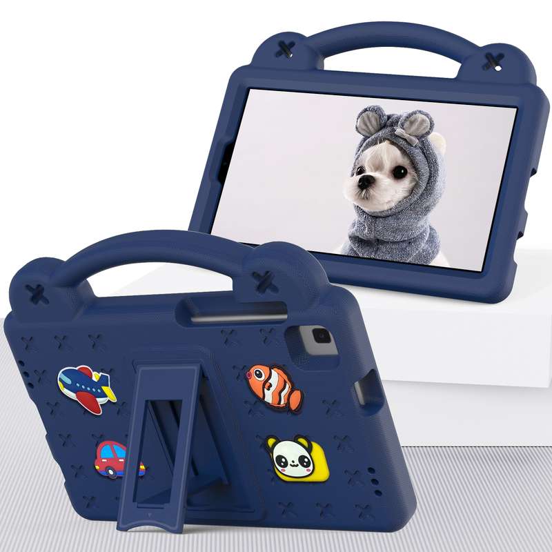 For Samsung Galaxy Tab A 8.0 2019 T290 / T295 Handle Kickstand Children EVA Shockproof Tablet Case(N