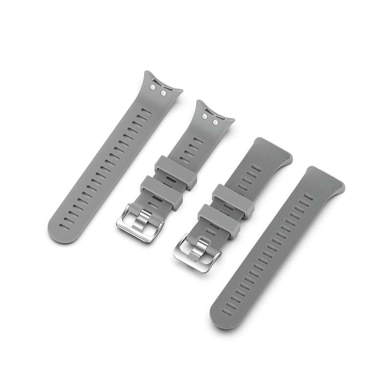 For Garmin Forerunner 45 / Forerunner 45S Universal Twill Solid Color Silicone Watch Band(Orange)