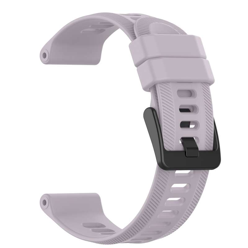 For Garmin Fenix 6 Pro GPS 22mm Solid Color Silicone Watch Band(Rock Gray)