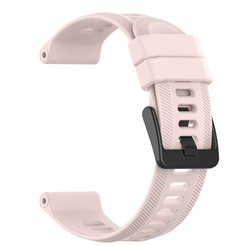 For Garmin Forerunner 935 22mm Solid Color Silicone Watch Band(Lime Color)