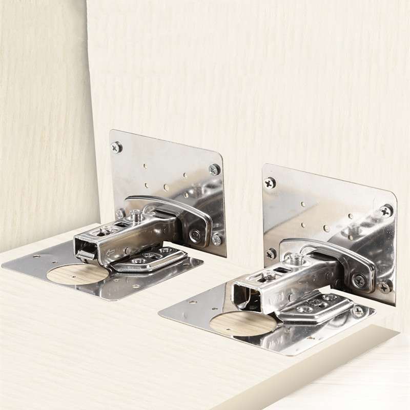 304 Stainless Steel Hinge Hydraulic Damping Mute Thickening Buffer Hinge