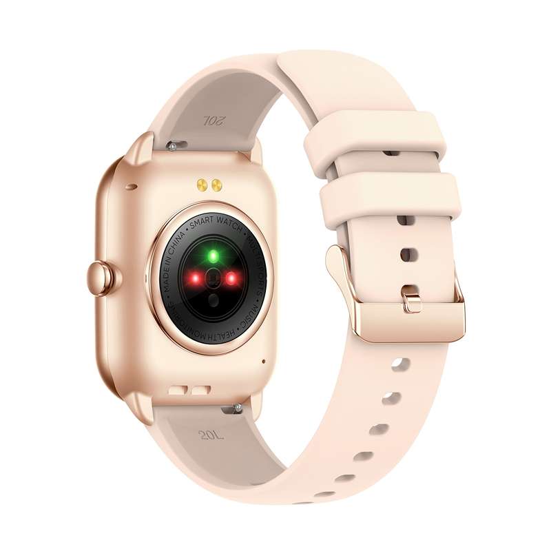 KT65 1.9 inch Color Screen Smart Watch,Support Heart Rate Monitoring/Blood Pressure Monitoring(Gold)