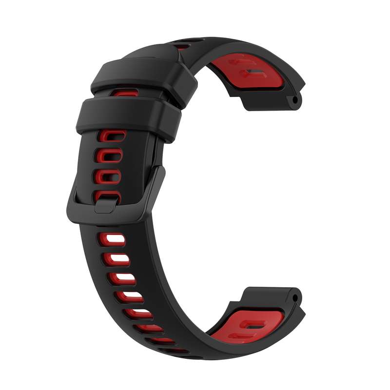 For Garmin Forerunner 735 / 735XT Two-Color Silicone Watch Band(Teal+Grey)