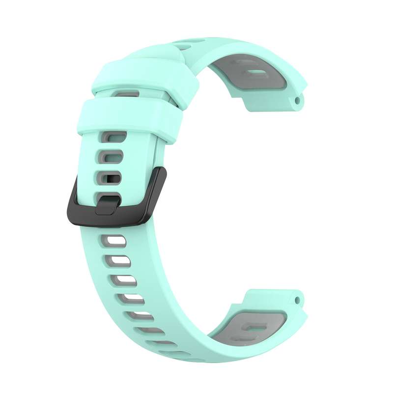 For Garmin Forerunner 735 / 735XT Two-Color Silicone Watch Band(Red+Black)