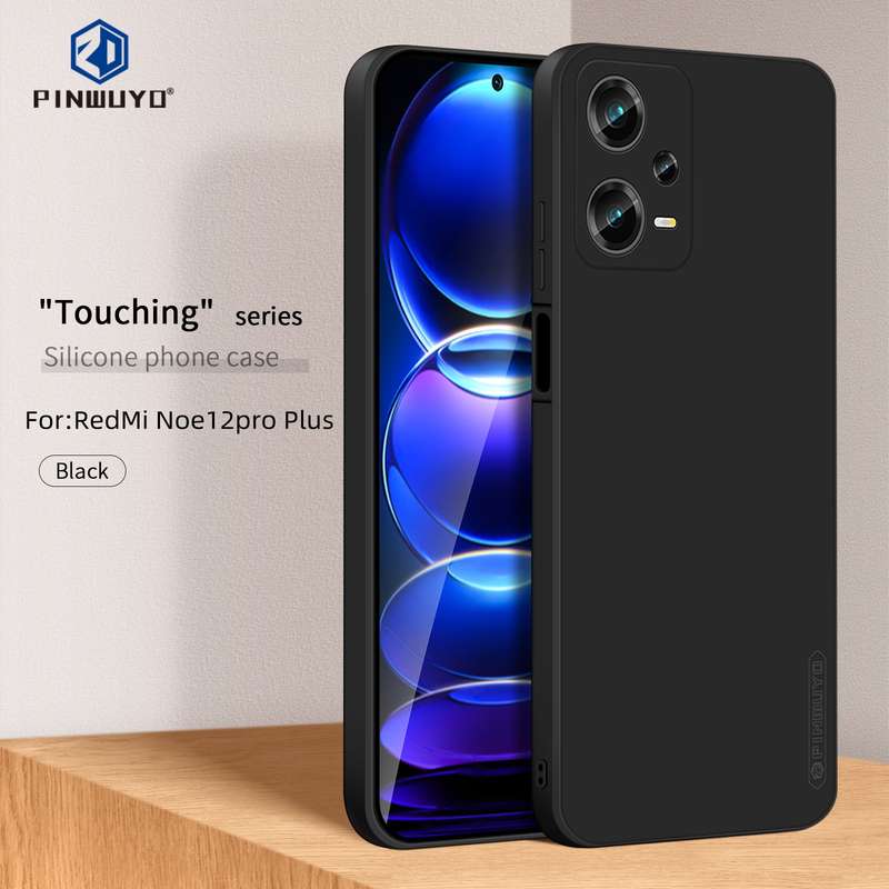 For Xiaomi Redmi Note 12 Pro+ China/Note12 Explorer PINWUYO Sense Series Liquid Silicone TPU Phone C