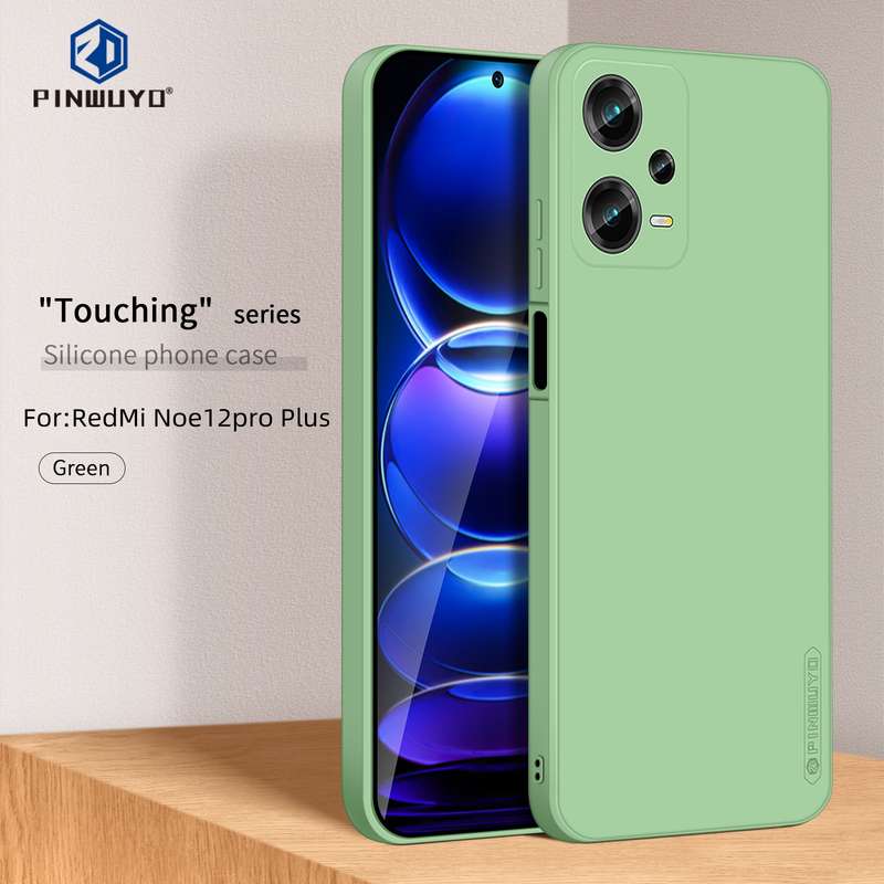 For Xiaomi Redmi Note 12 Pro+ China/Note12 Explorer PINWUYO Sense Series Liquid Silicone TPU Phone C
