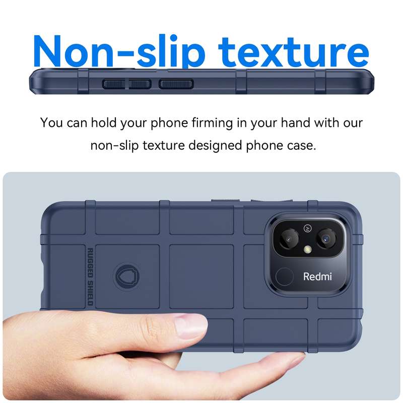 For Xiaomi Redmi 12C Full Coverage Shockproof TPU Case(Green)