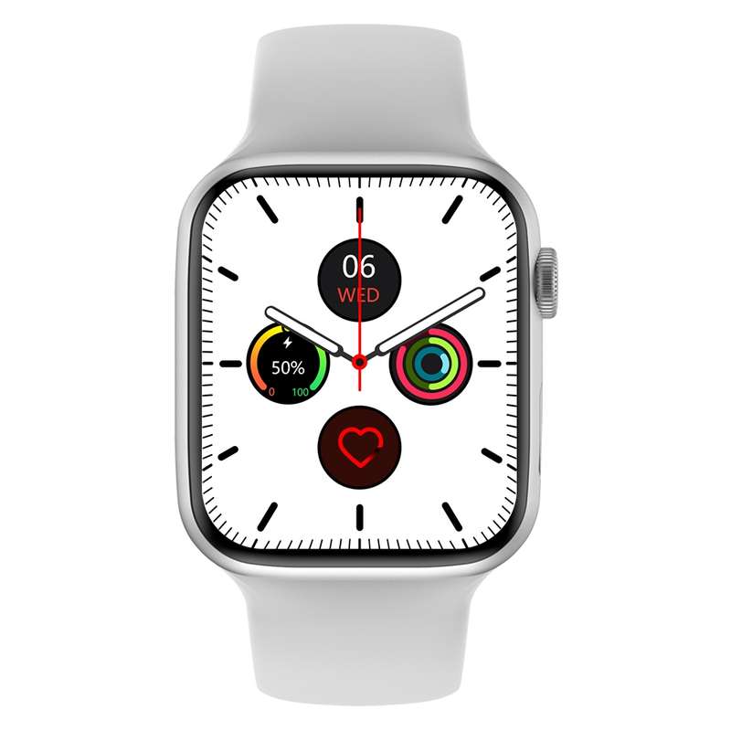 W38 1.9 inch Color Screen Smart Watch,Support Heart Rate Monitoring / Blood Pressure Monitoring(Whit