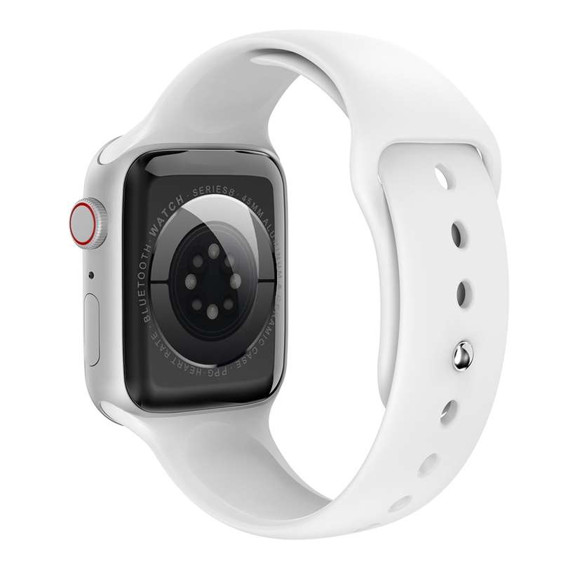 W38 1.9 inch Color Screen Smart Watch,Support Heart Rate Monitoring / Blood Pressure Monitoring(Whit