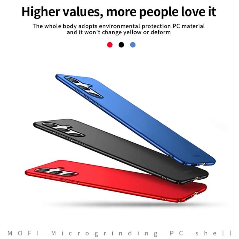 For Samsung Galaxy A54 5G MOFI Frosted PC Ultra-thin Hard Phone Case(Black)