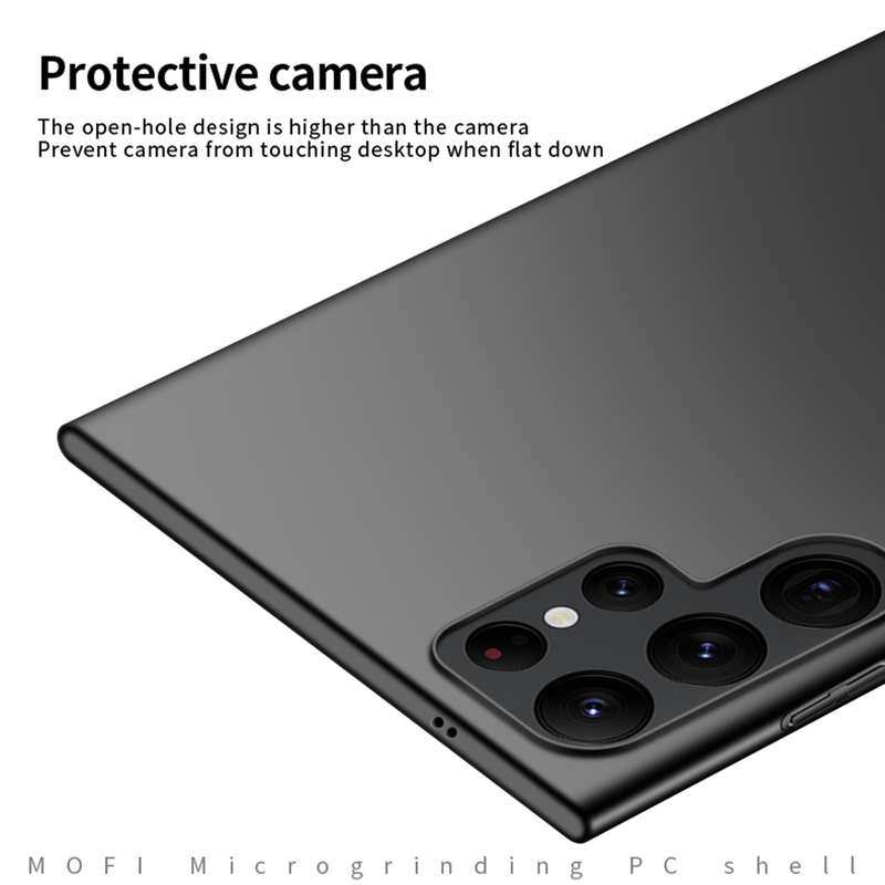 For Samsung Galaxy S24 Ultra 5G MOFI Frosted PC Ultra-thin Hard Phone Case(Black)