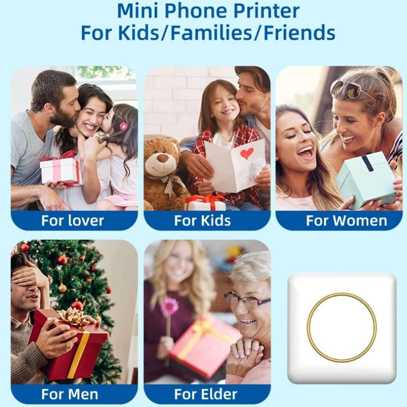 C20 Portable Multifunction Mini Printer Support OCR Text Scanning
