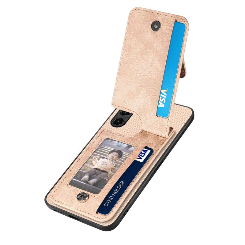 For Samsung Galaxy A14 5G Carbon Fiber Vertical Flip Zipper Wallet Phone Case(Black)