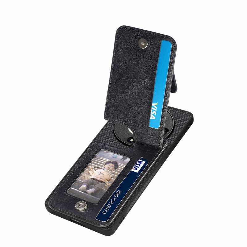 For Honor X9A Carbon Fiber Vertical Flip Zipper Phone Case(Blue)