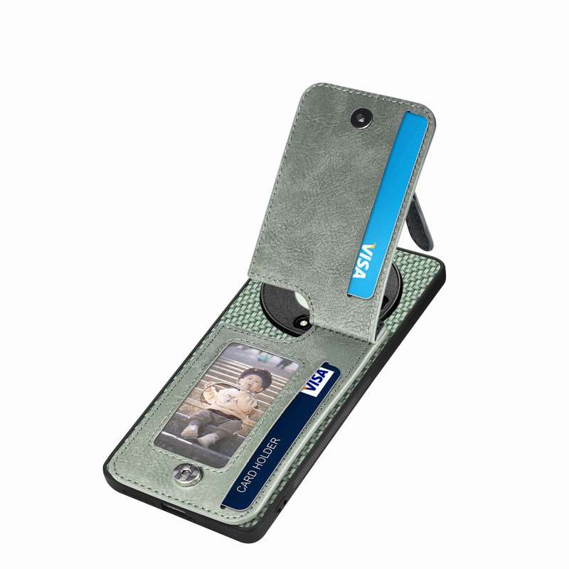 For Honor X9A Carbon Fiber Vertical Flip Zipper Phone Case(Blue)