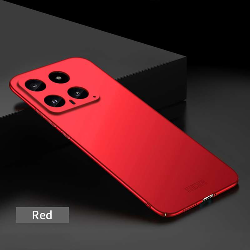 For Xiaomi 14 MOFI Micro-Frosted PC Ultra-thin Hard Phone Case(Red)