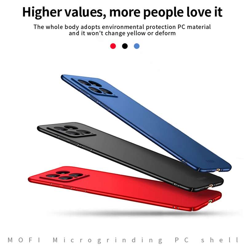 For Xiaomi 14 MOFI Micro-Frosted PC Ultra-thin Hard Phone Case(Red)
