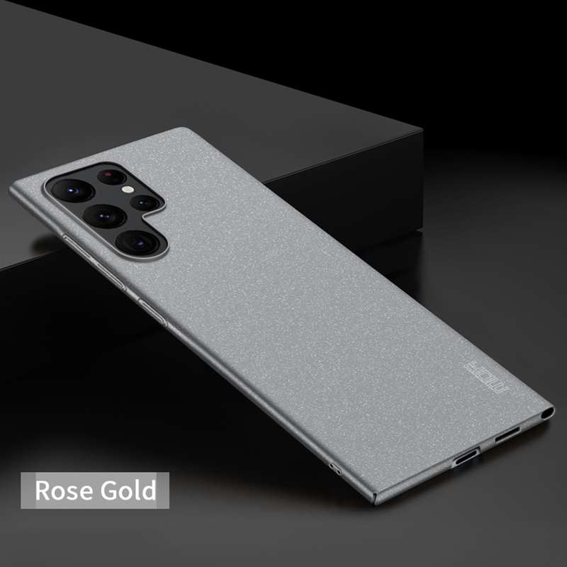 For Samsung Galaxy S24 Ultra 5G MOFI Fandun Series Frosted PC Ultra-thin All-inclusive Phone Case(Bl