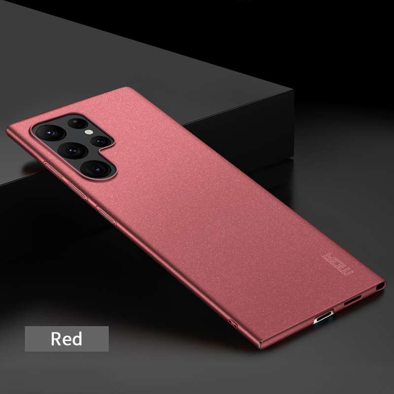 For Samsung Galaxy S24 Ultra 5G MOFI Fandun Series Frosted PC Ultra-thin All-inclusive Phone Case(Bl
