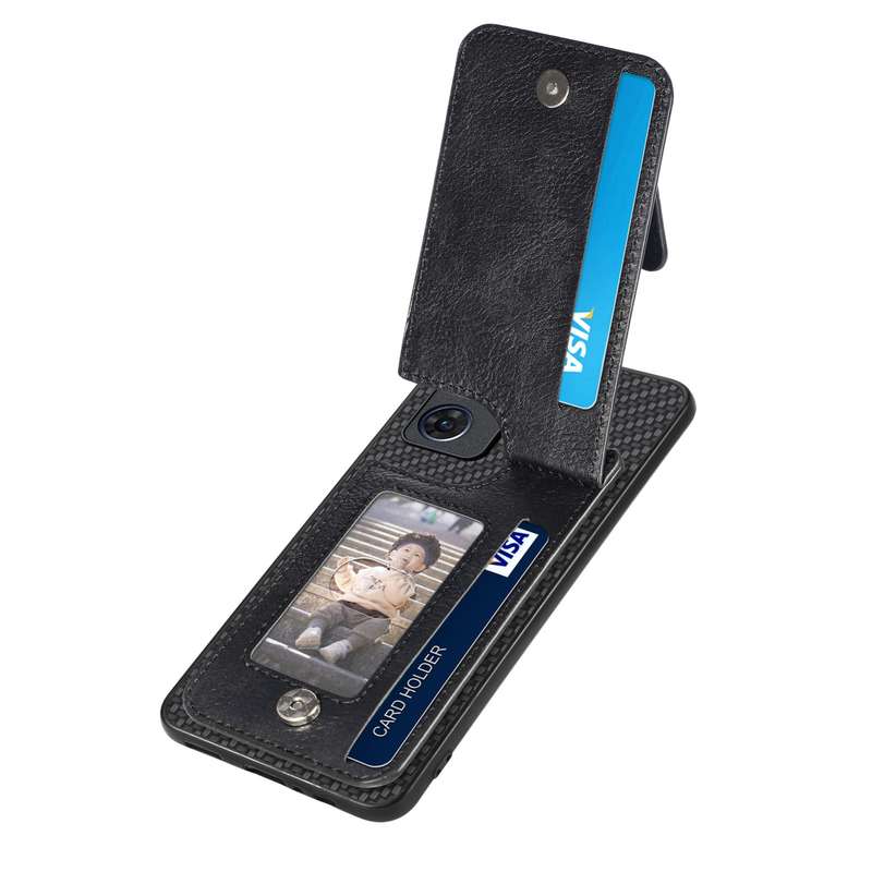 For OPPO Reno7 5G Carbon Fiber Vertical Flip Zipper Phone Case(Brown)