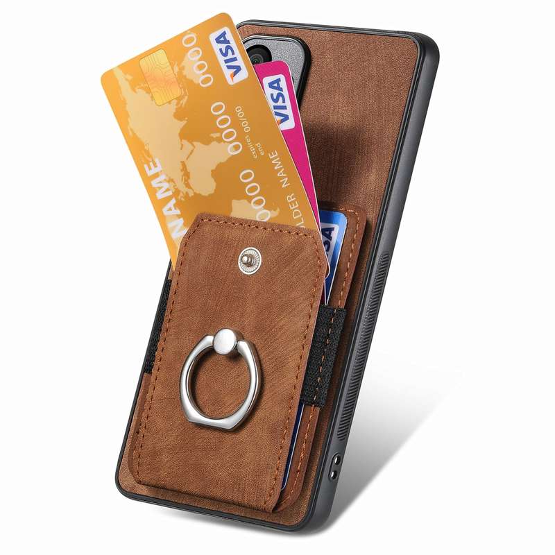 For Samsung Galaxy A54 5G Wristband Kickstand Wallet Back Phone Case with Tool Knife(Black)