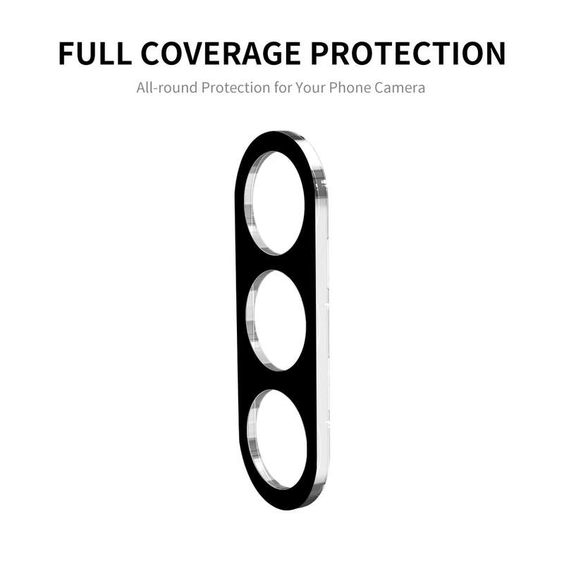 For Samsung Galaxy S23 FE 5G ENKAY Hat-Prince 9H Rear Camera Lens Tempered Glass Film(Black)
