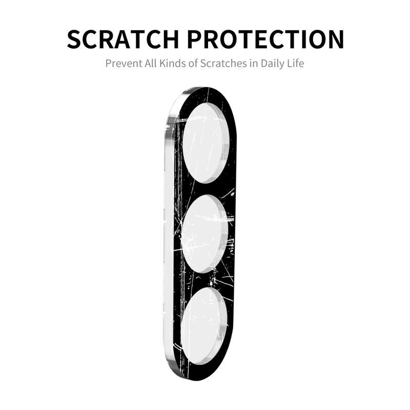 For Samsung Galaxy S23 FE 5G ENKAY Hat-Prince 9H Rear Camera Lens Tempered Glass Film(Black)