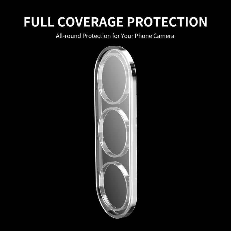 For Samsung Galaxy S23 FE 5G ENKAY Hat-Prince 9H Rear Camera Lens Tempered Glass Film(Black)